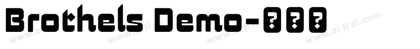 Brothels Demo字体转换